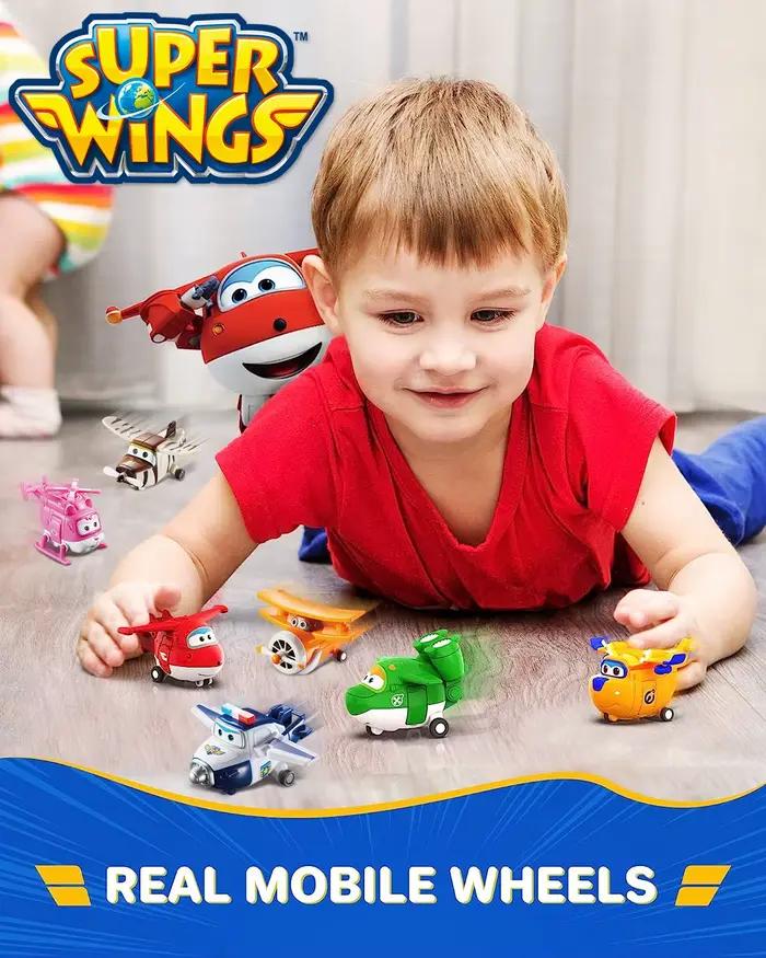 Jouets Super Wings, jouets transformables de 2 pouces