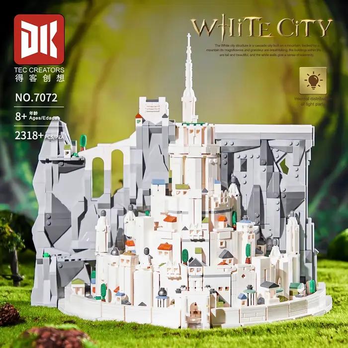 En STOCK 7072 MOC idée Minas Tirith blocs de Construction briques modèle assemblage bricolage jouets pour garçons coffret cadeau de noël