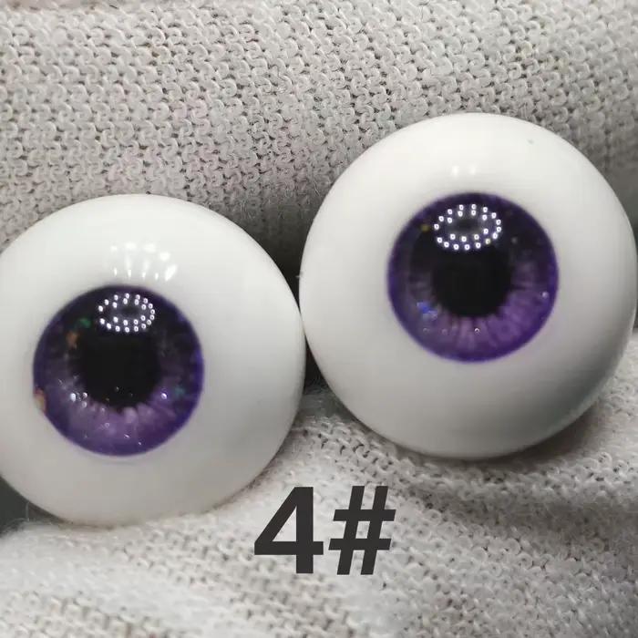 1 paire d'yeux de poupée en résine 10/12/14/16/18mm