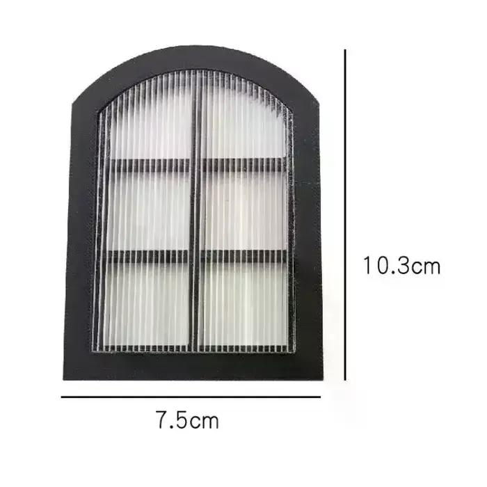Cadre de fenêtre de Simulation pour maison de poupée, modèle de maison de poupée, scène de vie, meubles de décoration, Micro scène, accessoires de Construction, 1/12