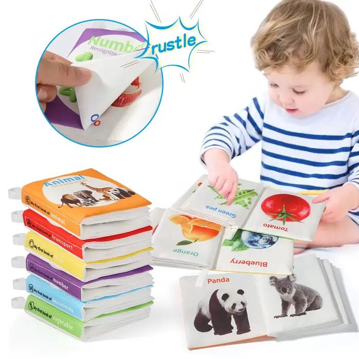 Livre d'éveil pour bébé de 0 à 6 mois