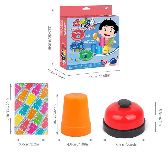 54 cartes, 12 tasses