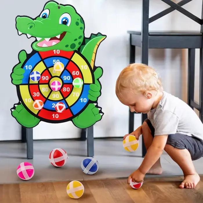 Jeux éducatifs jeu de fléchettes bébé jouet Stickey balle fléchette Sports d'intérieur enfant
