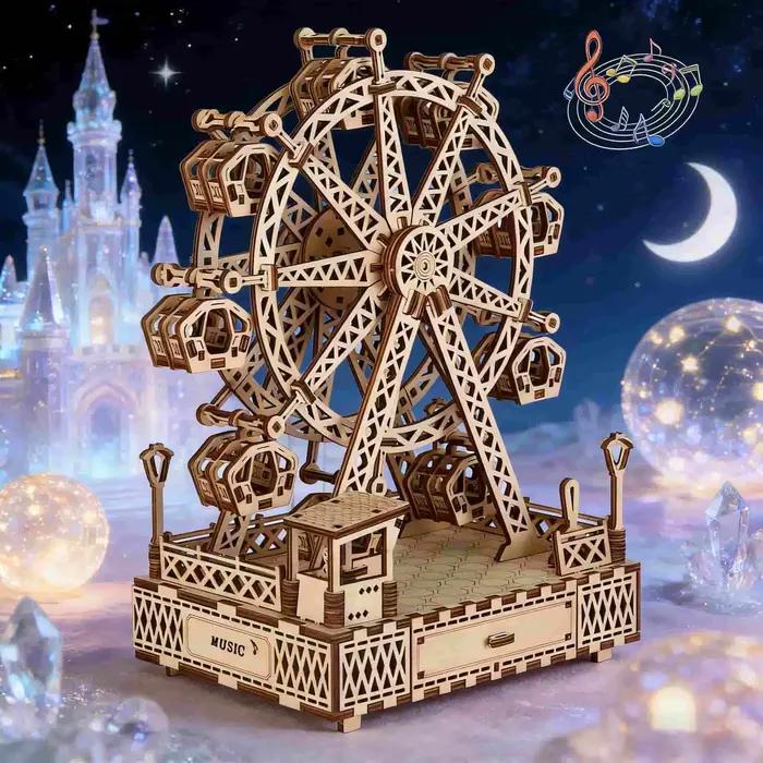 Boîtes à musique en forme de grande roue