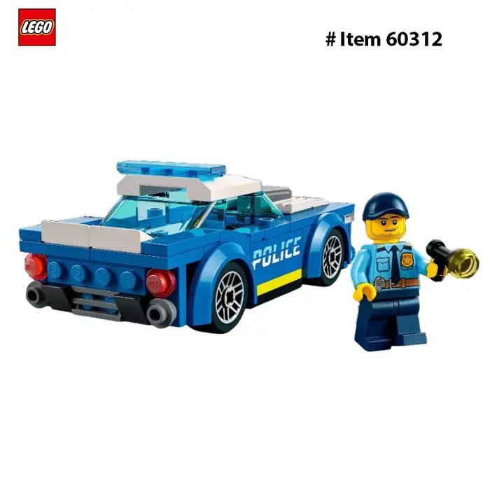 LEGO 60312 Jouet de voiture de police de ville pour enfants de 5 ans plus avec figurine d'officier