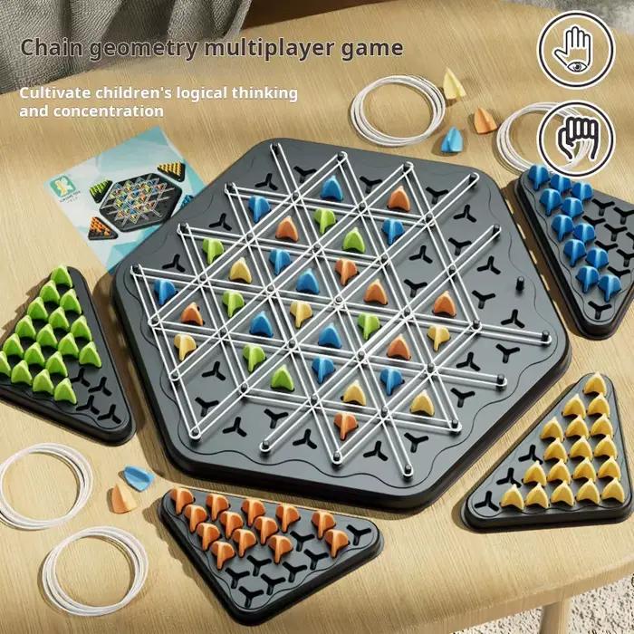 Jeu d'échecs Triangle à chaîne