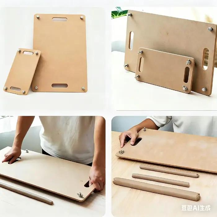 Planche à rouler l'argile