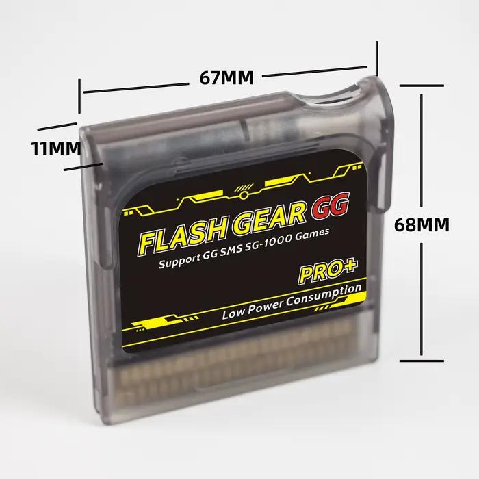 REMANK GG cartouche Flash Game Gear GG Pro pour Sega accessoires de Console de jeu vidéo Flash Gear Game Pro nouvelle coque