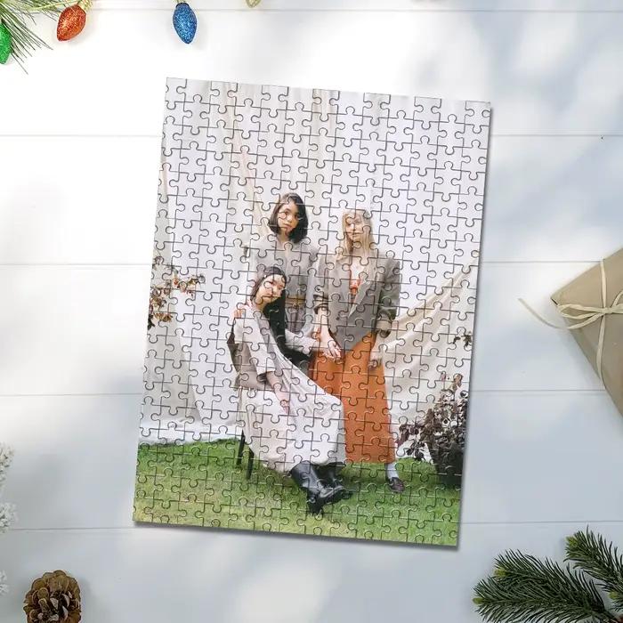 35/300/500/1000 pièces de puzzles personnalisés avec photo