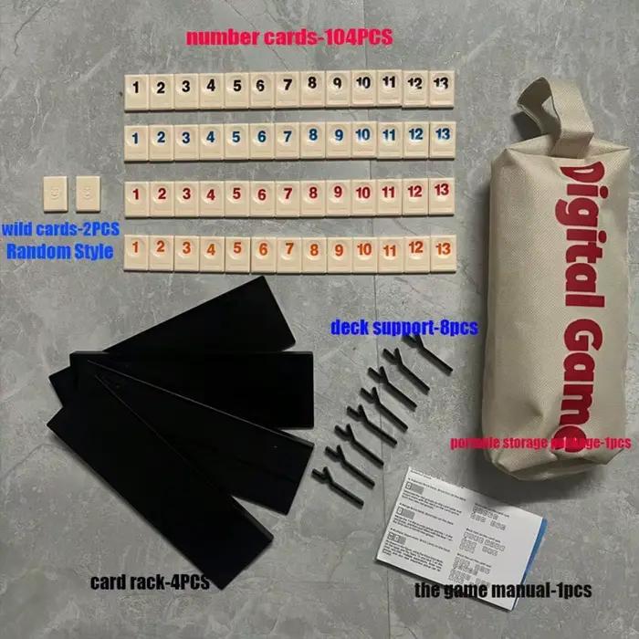 Jeu de cartes Rummy (106