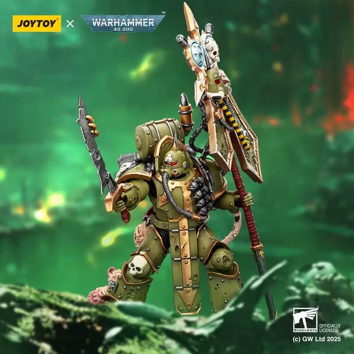 Figurine d'action de collection JOYTOY Warhammer 40K 1/18 ultra-réaliste avec gestes de main interchangeables