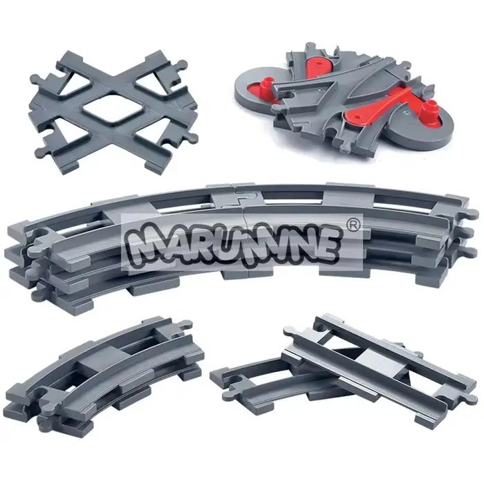 Marumine MOC Blocs de construction : Pièces de voie ferroviaire droite
