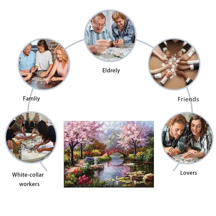 Puzzle en bois pour adultes