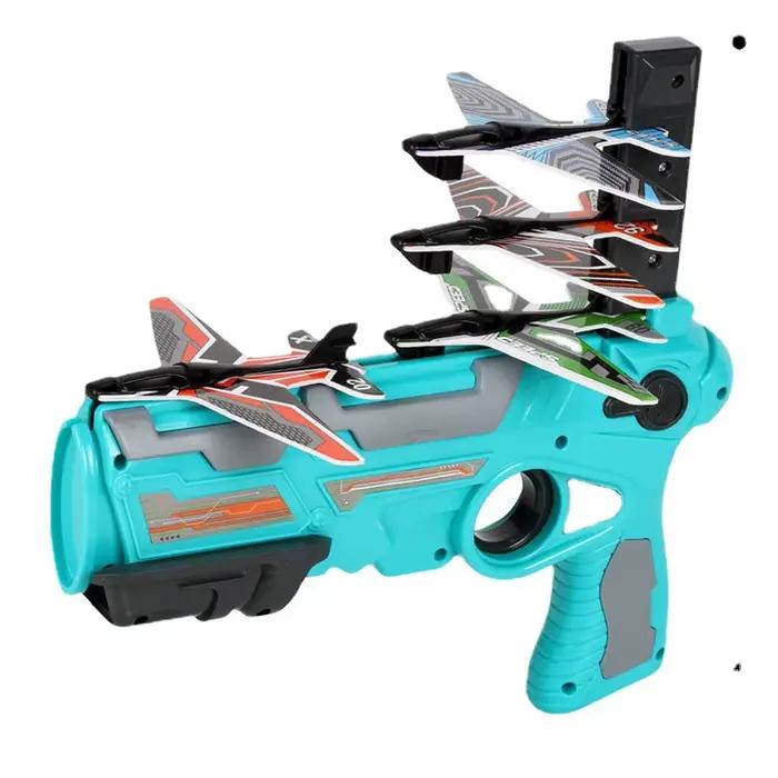 Jouets pour enfants lanceur d'avion avion en mousse amusant