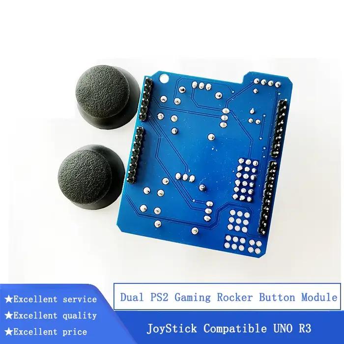 Blocs de construction électroniques, module de bouton de joystick de jeu PS2 bidirectionnel, JoyStick compatible avec UNO R3