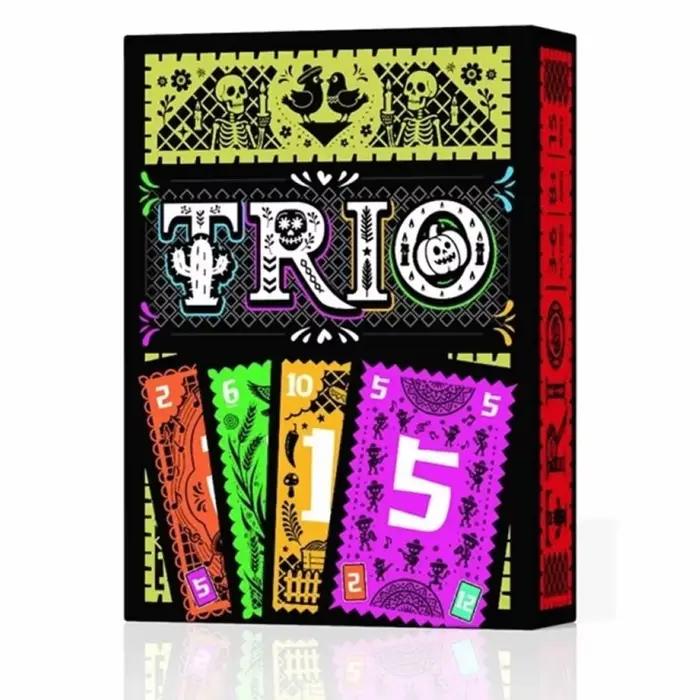 Jeu de société TRIO stratégique, jouet de divertissement pour fêtes, 3 à 6 joueurs, tous âges, amusant pour la famille et les amis