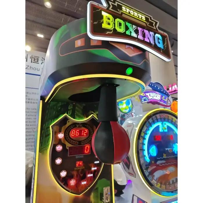 Machine de jeu d'arcade de boxe à monnayeur, simulateur de sport, équipement d'arcade de boxe