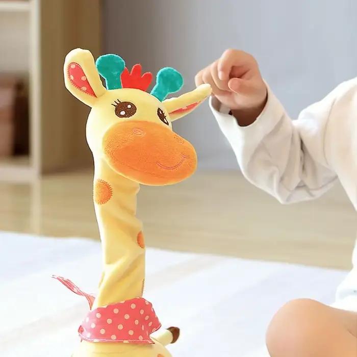 Jouet girafe parlant dansant mignon