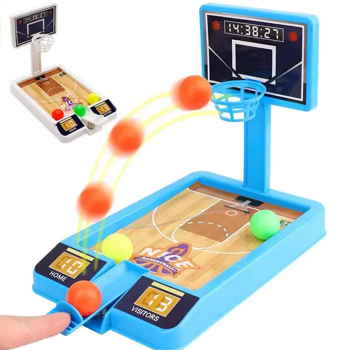 Jeu de société Mini basket-ball doigt tir Machine Table de fête jeux de Sport interactifs Parents enfants garçons filles jouet de bureau