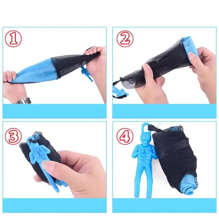 3 Pièces Parachute de jeu pour enfants