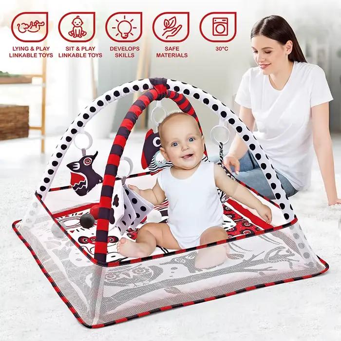 Tapis de jeu de gymnastique pour bébé de 0 à 36 mois
