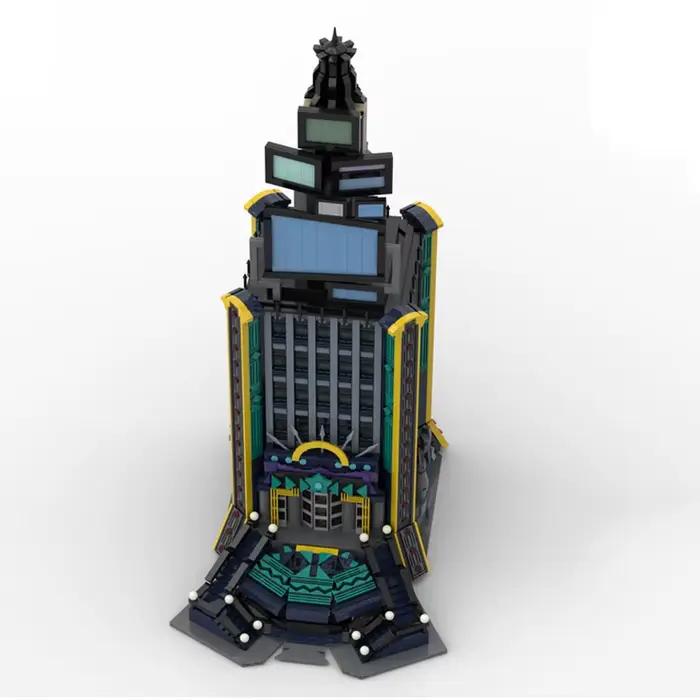 Bricklink – jeu de maison de ville Kingdomed Hearts II, ensembles d'architecture, château gratte-ciel de mémoire, blocs de construction Oblivion, jouets cadeau