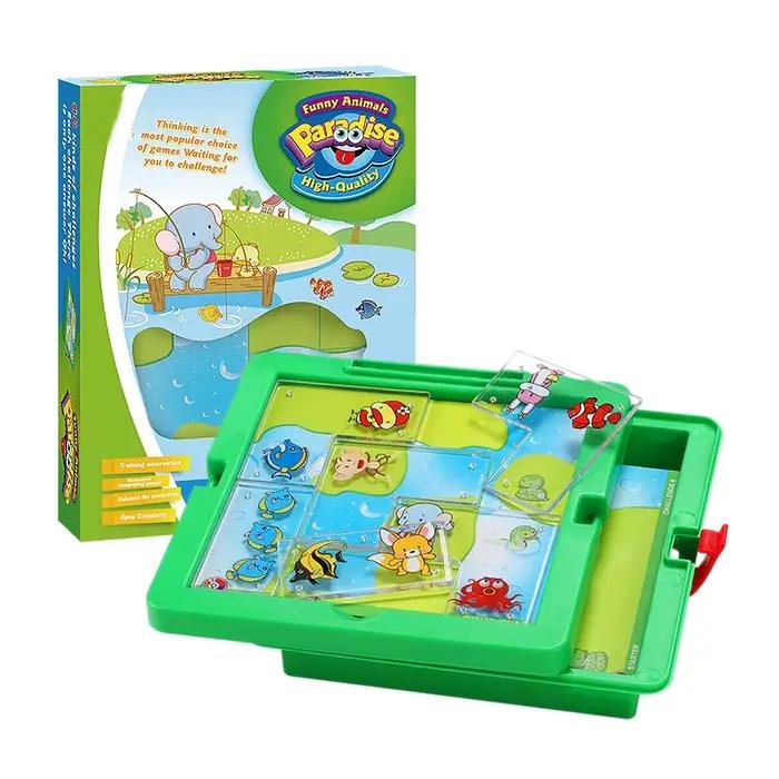 Jeu de société Puzzle Animal Park pour enfants
