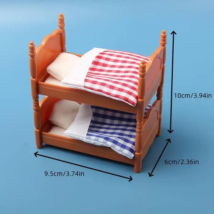 Maison de jeu simulée pour enfants, mini jouet, ornements