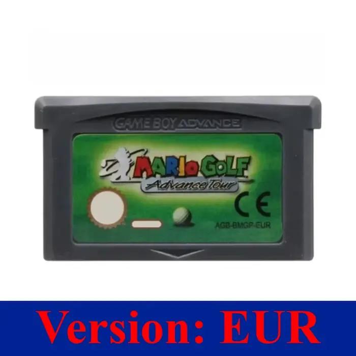 Cartouche de jeu GBA série Super Advance Kart Party Luigi Wario Yoshi's Island SP DS Lite Jeu vidéo rétro classique