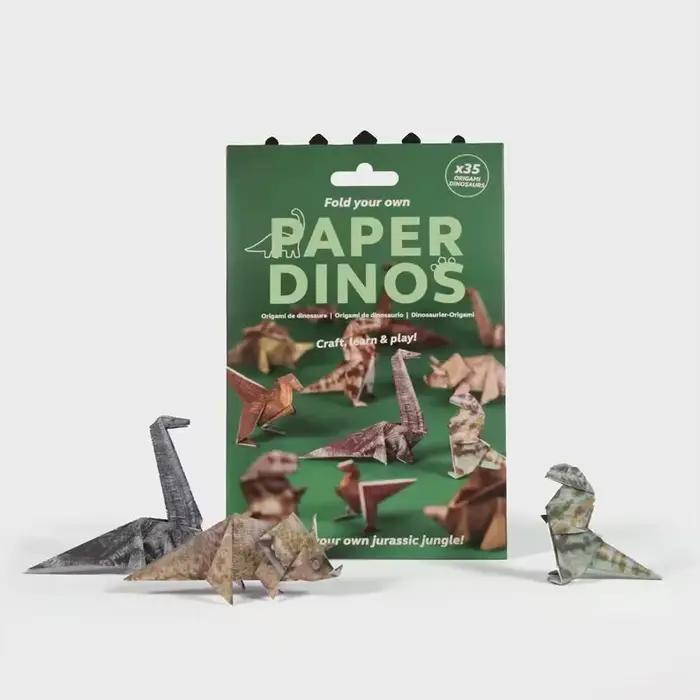 Feuilles Origami Animaux Chats Chiens Dinosaures Créatives Bricolage Papier Pliant Enfant Cadeau Occasion Spéciale