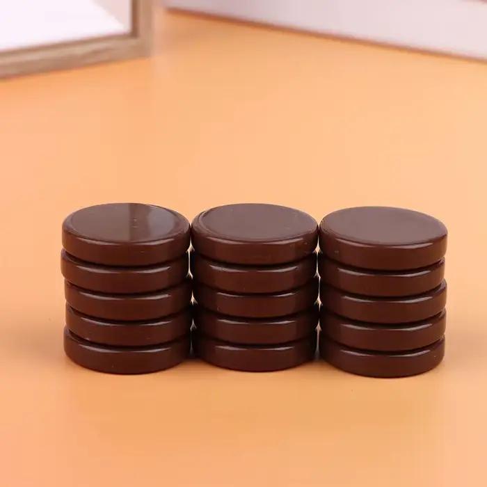 15 Pièces de Backgammon 20/27/32MM Multicolores