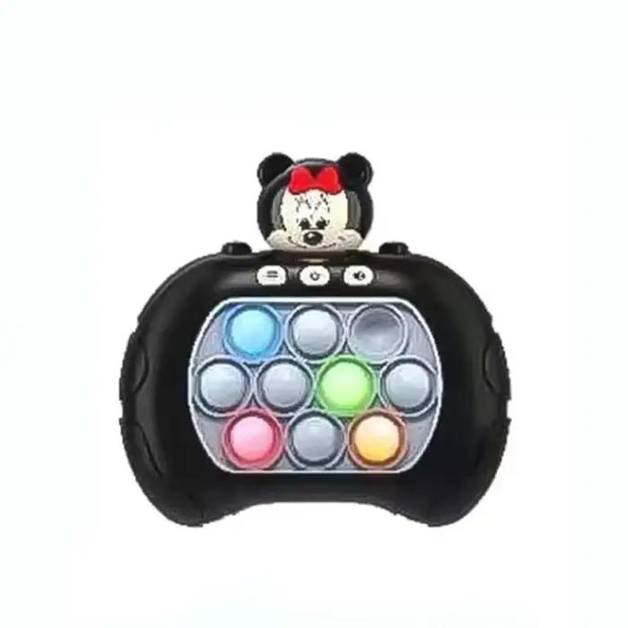 Nouveau point jeu à poussée rapide Pop up Fidget Bubble électronique Pop up jeu professionnel léger anti-Stress jouet adulte