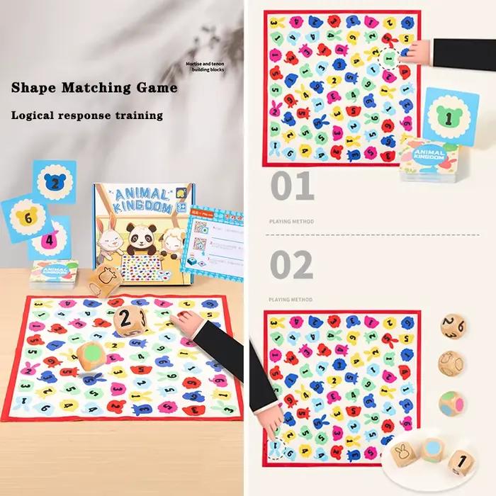 Jeux de société de réflexion mathématique pour enfants