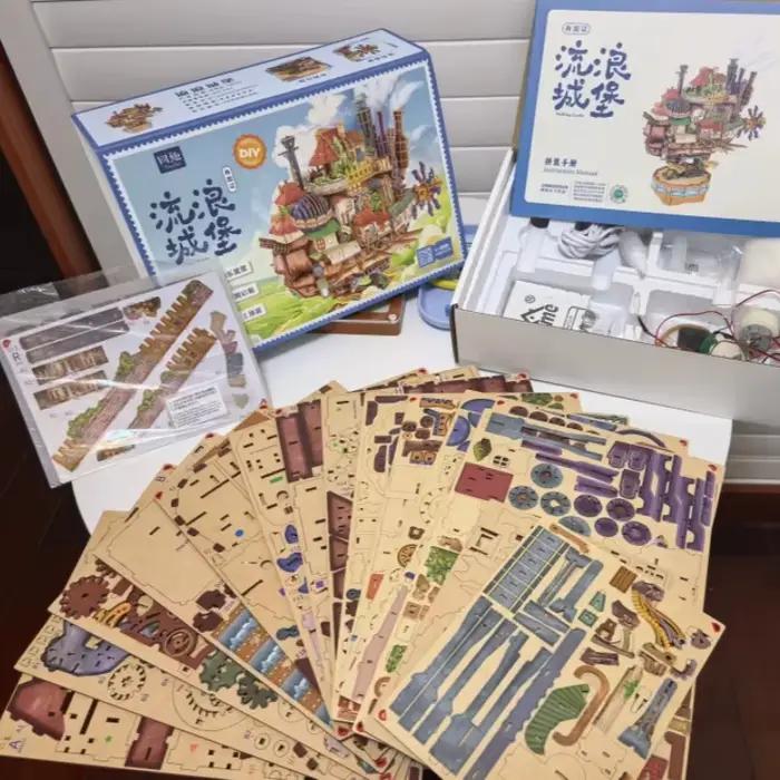 Nouveau kit de modélisme DIY en bois 3D