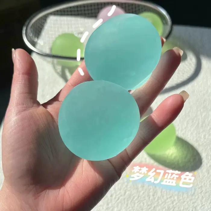 Jouets Squishy en Maltose Bleue Anti-Stress
