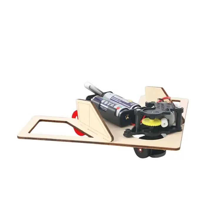 Bricolage évitement d'obstacles voiture Robot expérience scientifique technologie école primaire étudiant manuel