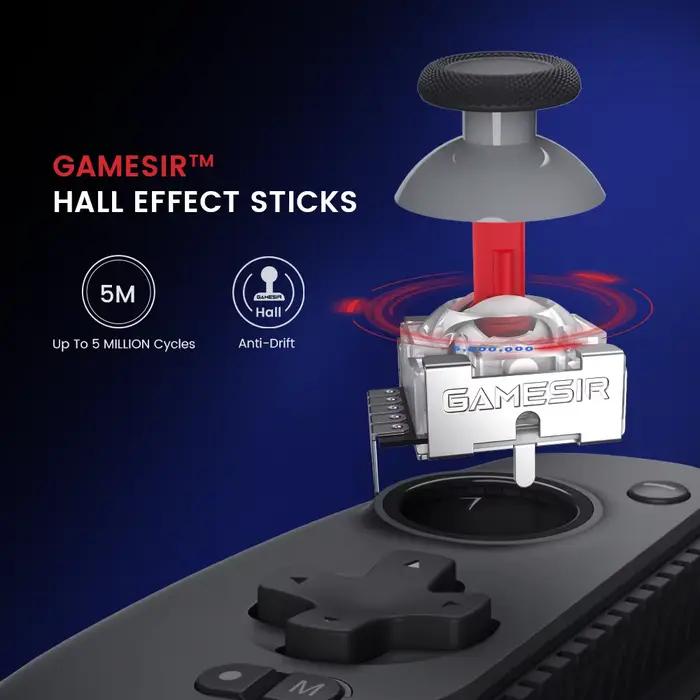 Manette de jeu GameSir G8 Plus pour Nintendo Switch 2/1, Steam, PC, contrôleur de téléphone iOS Android avec joysticks à effet Hall et gâchettes analogiques