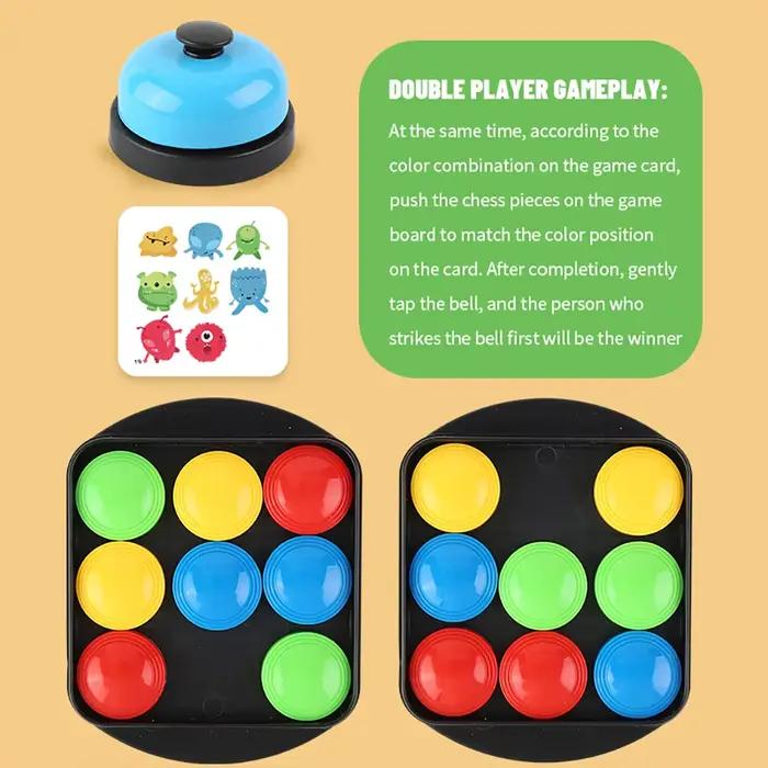 Jouets de combat Crazy Push : Jeux de cartes musicaux amusants pour enfants