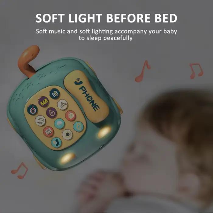 Jouets éducatifs bébés 0 12 mois lumières Montessori piano musical téléphone histoire filles enfants occaions spéciales