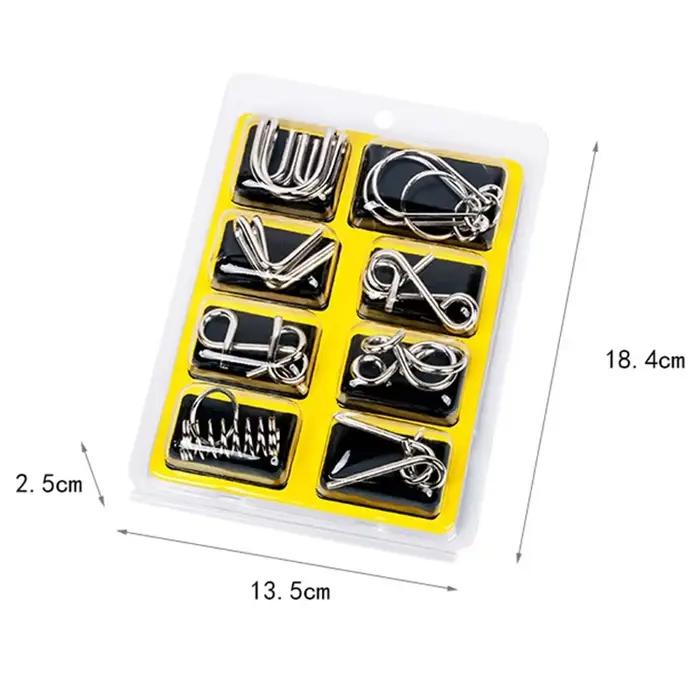 Puzzle en fil métallique Montessori pour enfants et adultes