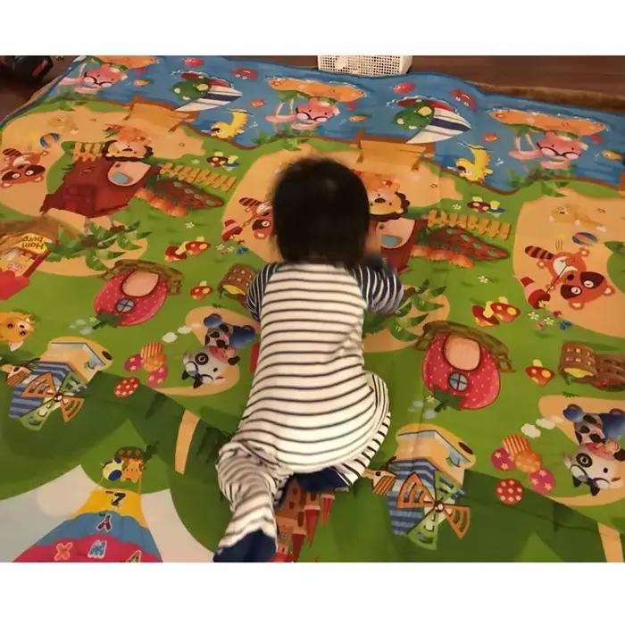 Tapis de jeu en mousse double face éducatif pour enfants activités ludiques et éducatives occasions spéciales et quotidienne