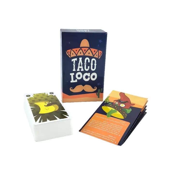 Jeu de société : TACO LOCO - Jeu de voyage classique et portable