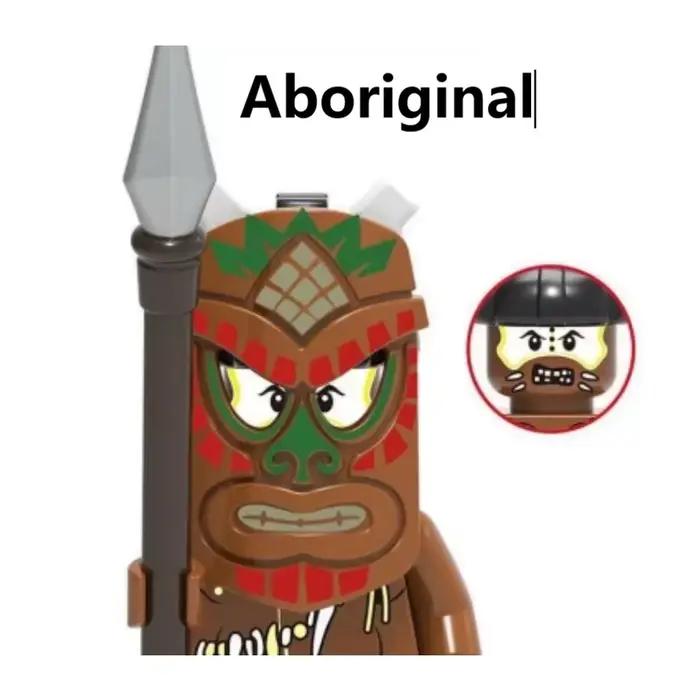 Indiana Jones Blocs de construction aborigènes
