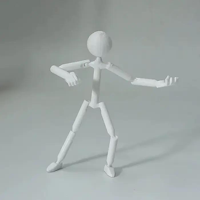 Modèle articulé multi-articulations Stickman