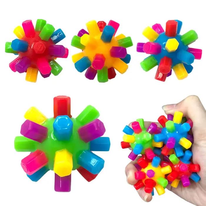 Boule de colonne de couleur 3 pièces