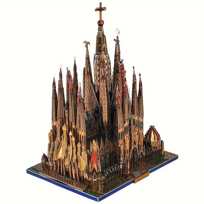 Puzzle en métal tridimensionnel 3D