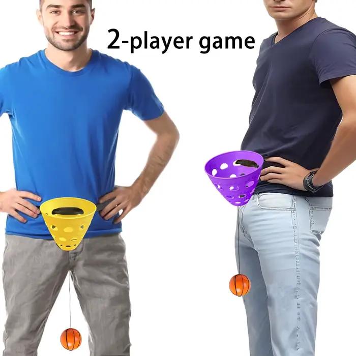 Balançoire de fête pour 4 personnes jeu de lancer de balle suspendue entraînement coordination oculaire et corporelle pour adultes occasions spéciales