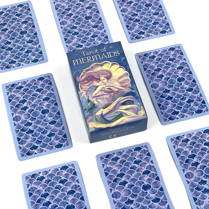 Tarot des sirènes, jeu de cartes de fête en famille, Design classique pour débutants et professionnels, idéal pour la méditation de Divination