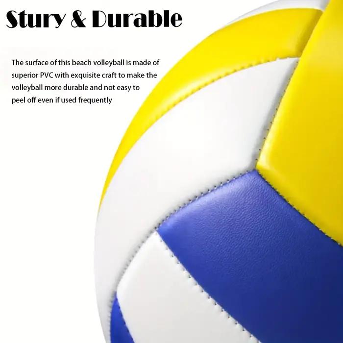 Ballon de volley-ball professionnel d'entraînement pour adolescents débutants, ballon d'entraînement pour intérieur et plage en plein air
