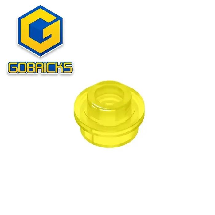 Gobricks GDS-603 PL.ROUND 1X1 W. À RÉTRO. Trou compatible avec lego 85861 28626 blocs de construction éducatifs bricolag